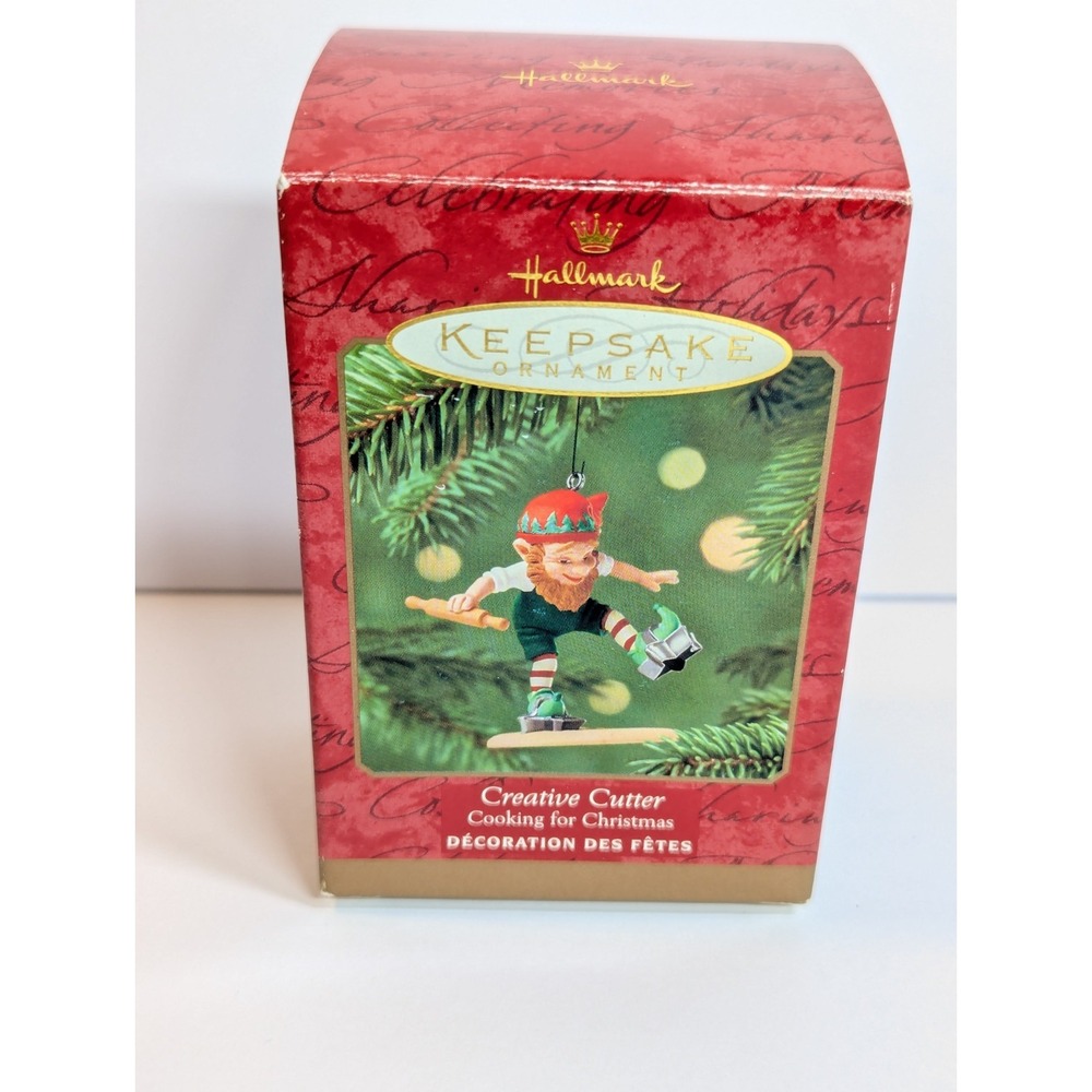 Hallmark Keepsake Creative Cutter 2001 Cooking for Christmas Ornament